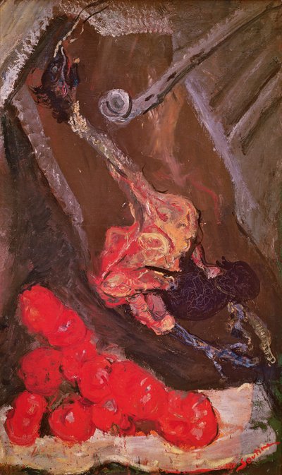 Dinde et tomates - Chaim Soutine